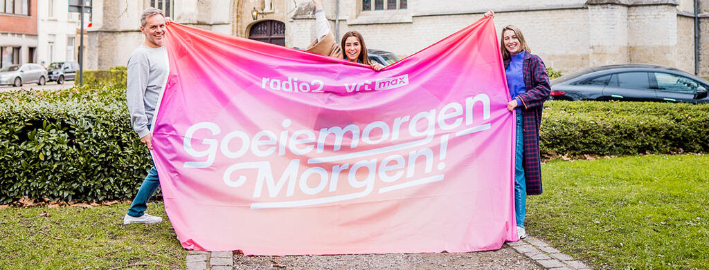 SPOT DE GOEIEMORGEN MORGEN!-VLAG EN WIN