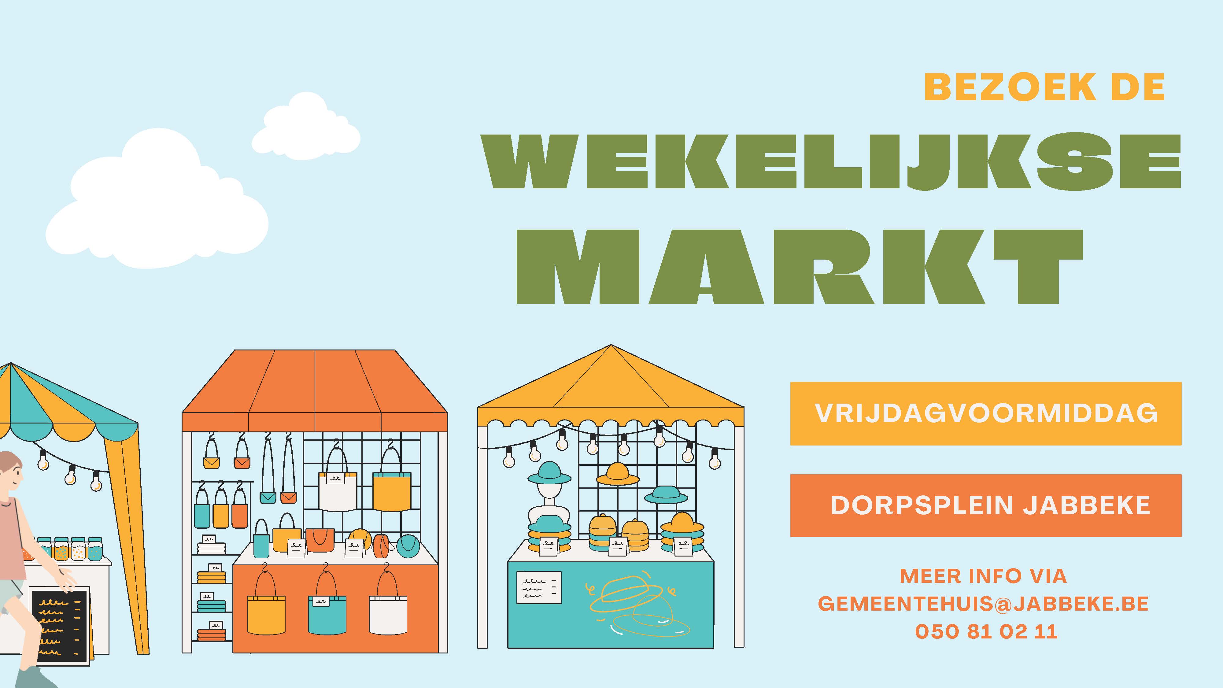 wekelijkse markt