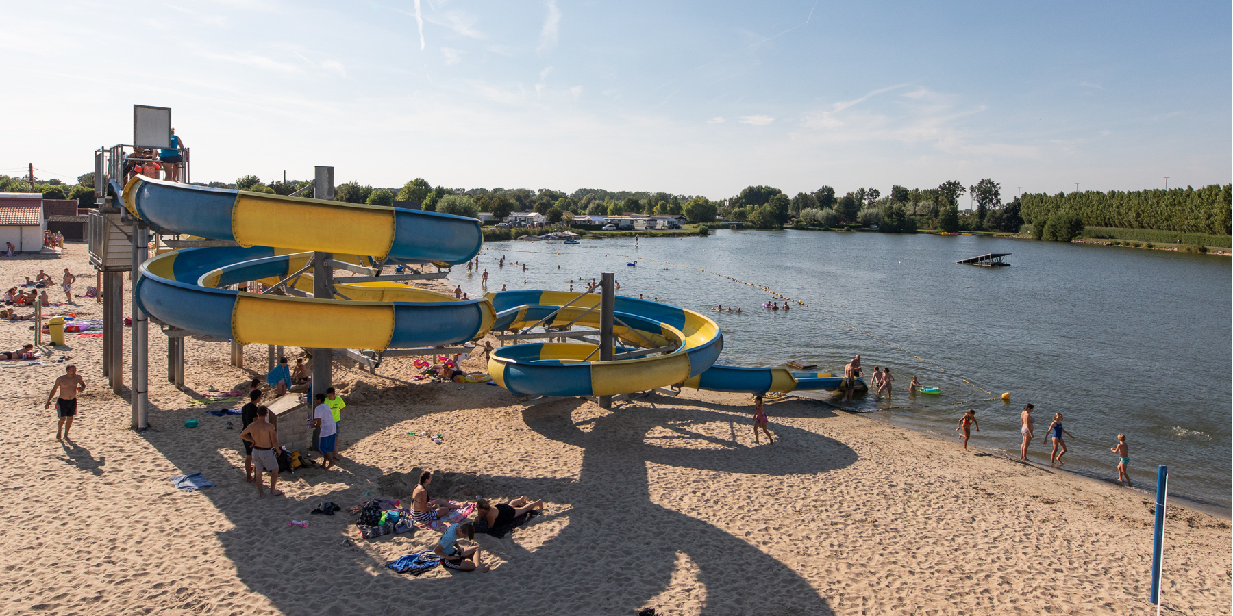 ZWEMVERBOD RECREATIEDOMEIN 'KLEIN STRAND' OPGEHEVEN