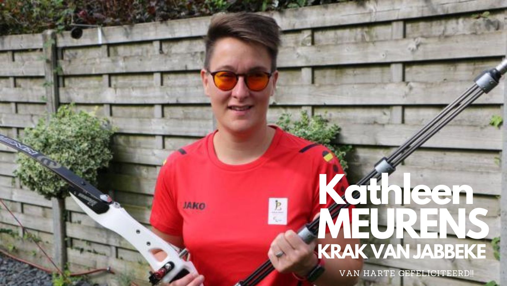 KATHLEEN MEURENS ALS KRAK VAN JABBEKE GEHULDIGD